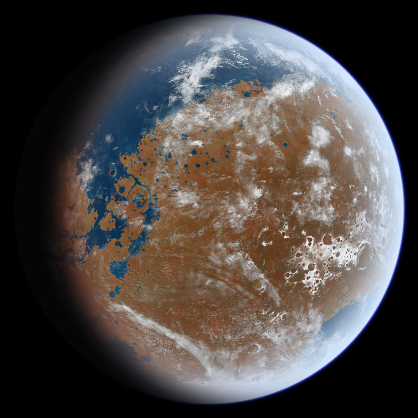 water on mars